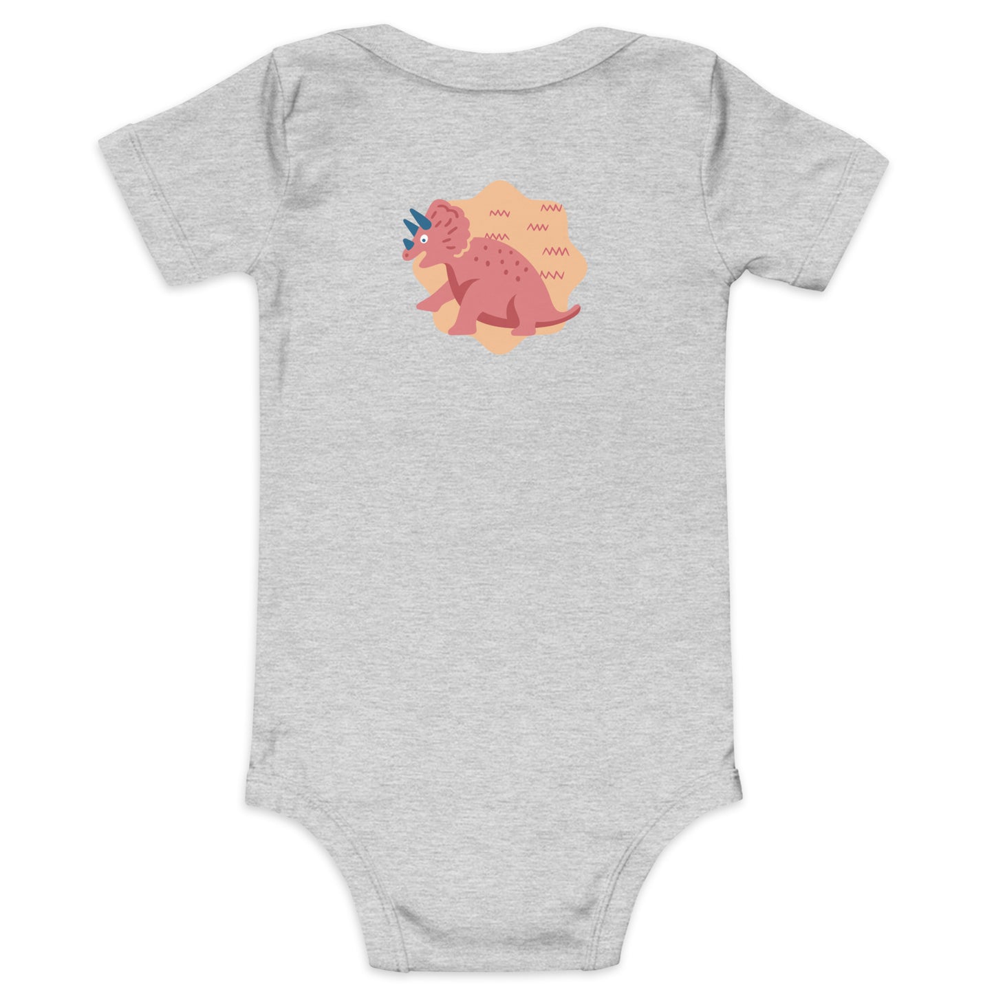 Baby romper met korte mouw