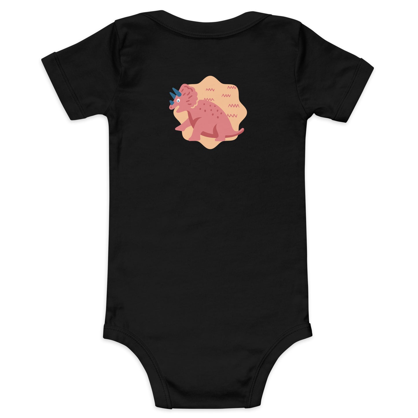 Baby romper met korte mouw