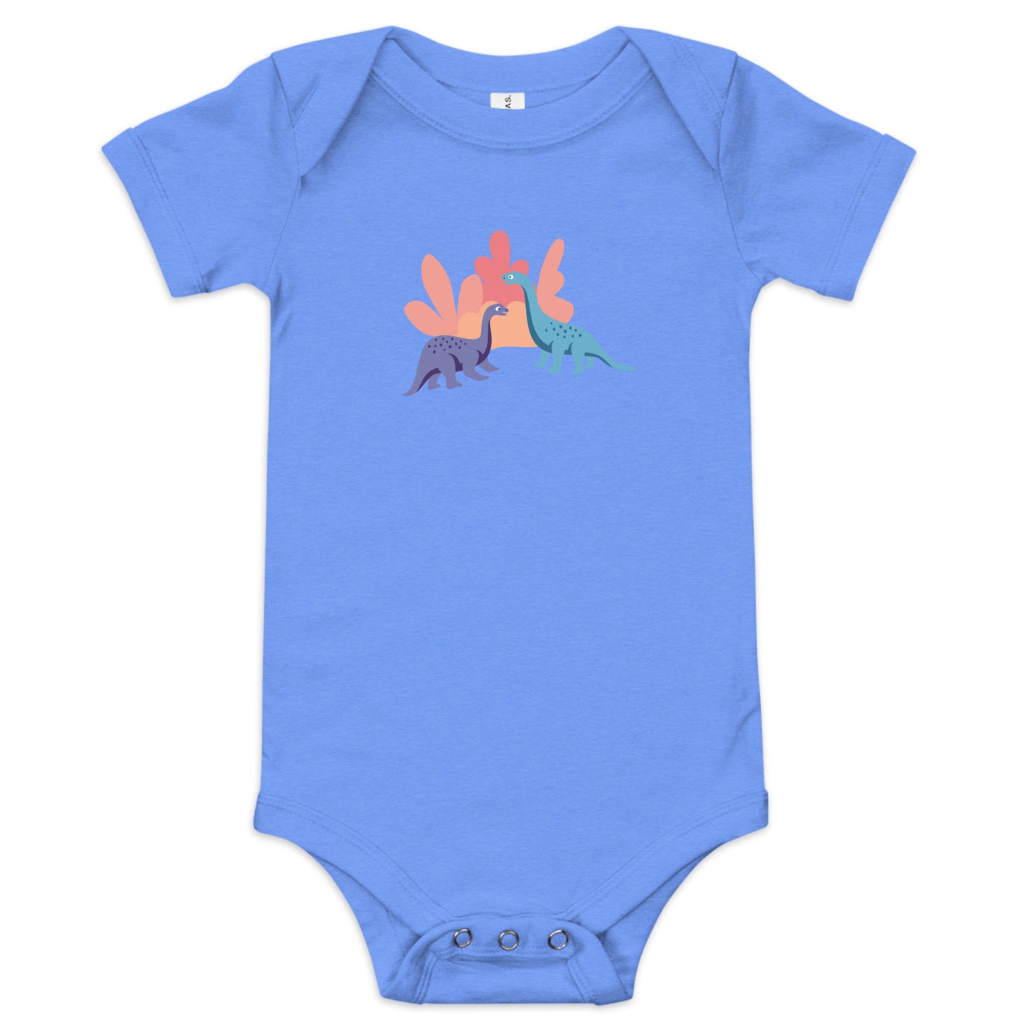 Baby romper met korte mouw