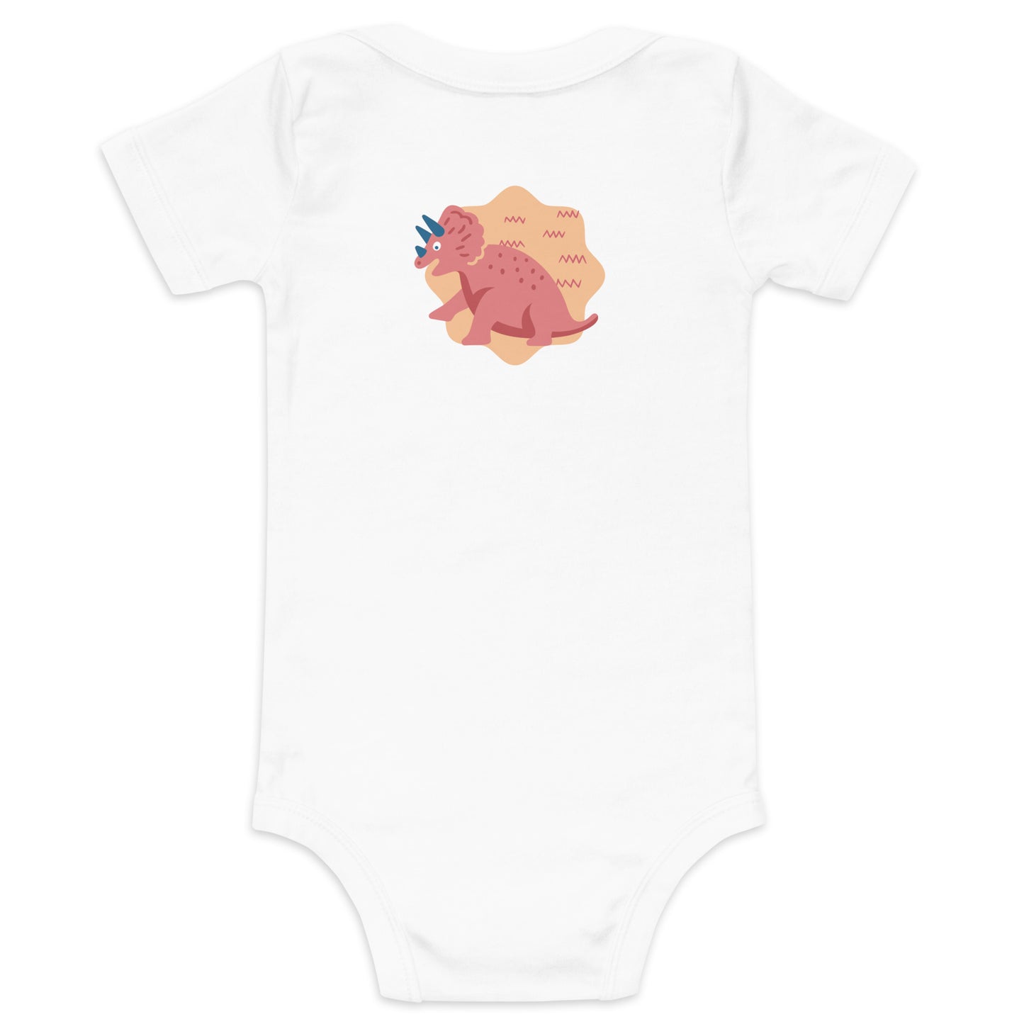 Baby romper met korte mouw