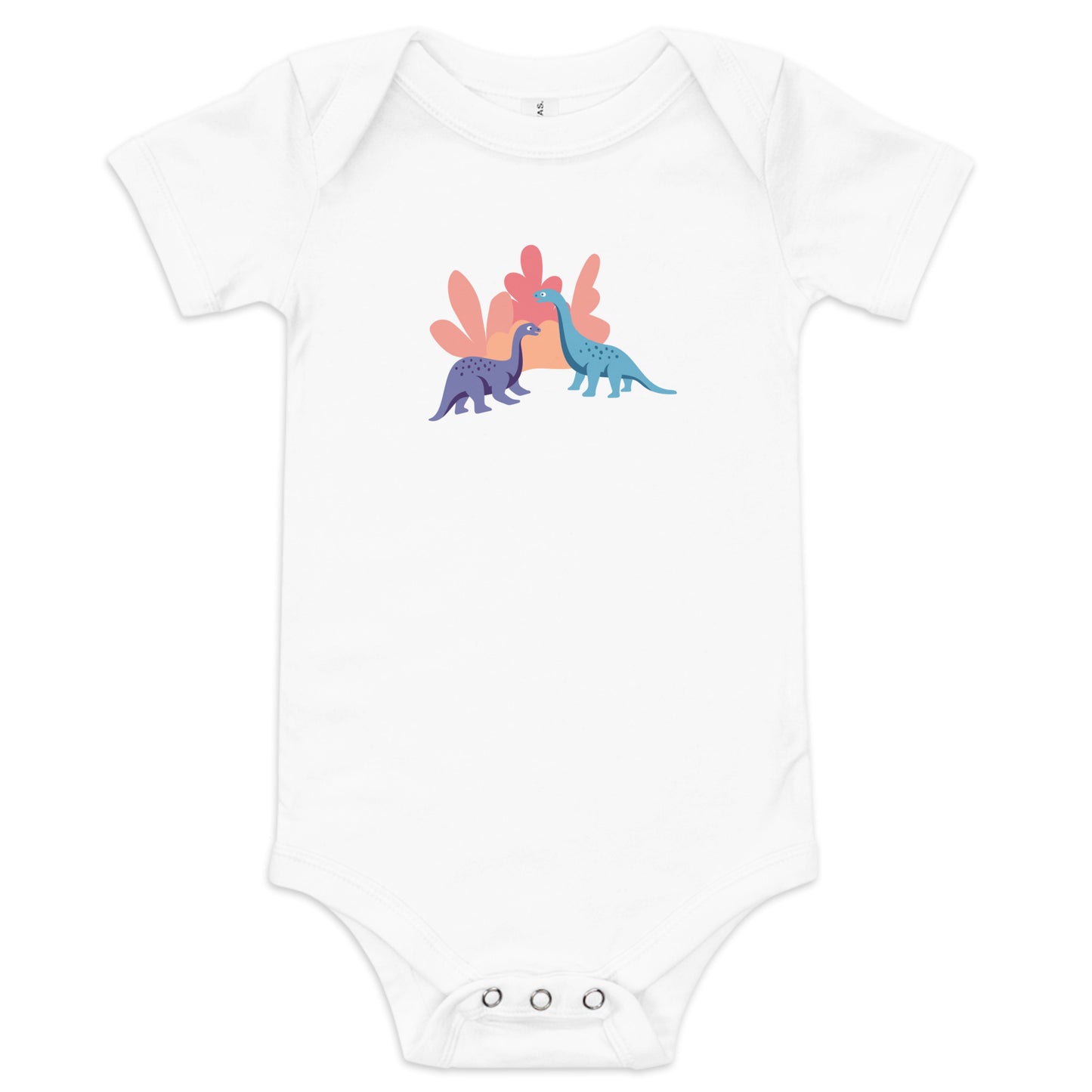 Baby romper met korte mouw